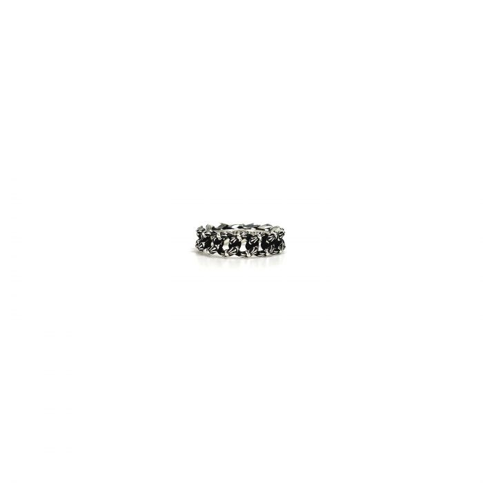 Chrome Hearts Cross Chain Twist Ring