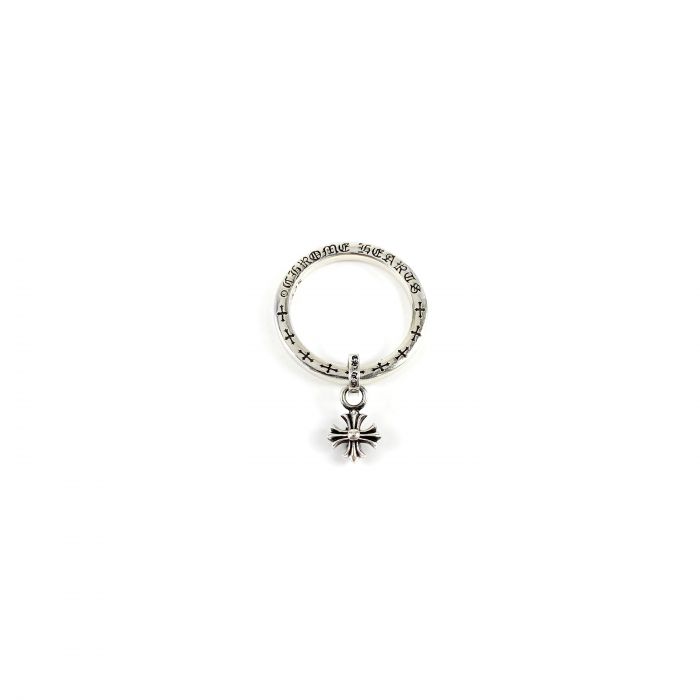 Chrome Hearts Short Cross Pendant Ring