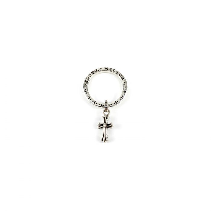 Chrome Hearts Long Cross Pendant Ring